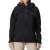 Columbia Mazama Trail Shell Rain Jacket - Womens Black -Columbia Outfit Shop 1692185277 2035001 010 1