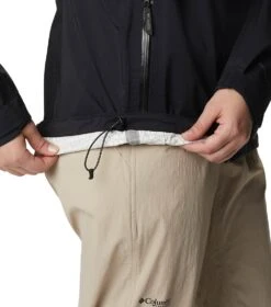 Columbia Mazama Trail Shell Rain Jacket - Womens Black -Columbia Outfit Shop 1692185282 2035001 010 9