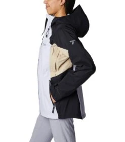 Columbia Mazama Trail Shell Rain Jacket - Womens Purple Tint / Black / Ancient Fossil -Columbia Outfit Shop 1692185285 2035001 569 3