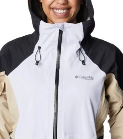 Columbia Mazama Trail Shell Rain Jacket - Womens Purple Tint / Black / Ancient Fossil -Columbia Outfit Shop 1692185285 2035001 569 4