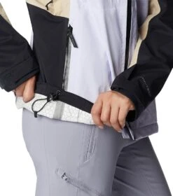 Columbia Mazama Trail Shell Rain Jacket - Womens Purple Tint / Black / Ancient Fossil -Columbia Outfit Shop 1692185288 2035001 569 9