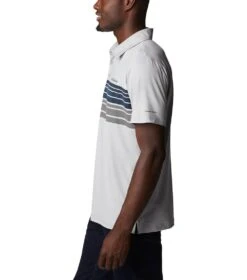 Columbia Tech Trail Novelty Polo - Mens Columbia Grey Heather Stripe 9 Columbia Tech Trail Novelty Polo - Mens Columbia Grey Heather Stripe -Columbia Outfit Shop 1692185290 2036881 039 3