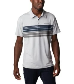 Columbia Tech Trail Novelty Polo - Mens Columbia Grey Heather Stripe 11 Columbia Tech Trail Novelty Polo - Mens Columbia Grey Heather Stripe -Columbia Outfit Shop 1692185291 2036881 039 5