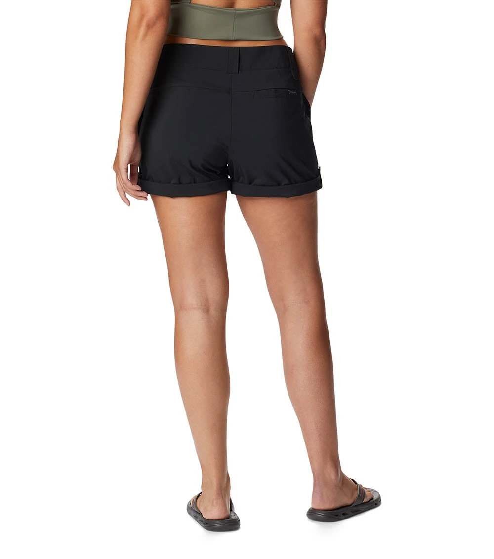 Columbia Silver Ridge Utility Shorts - Womens Black 4 Columbia Silver Ridge Utility Shorts - Womens Black - Image 2