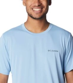 Columbia Hike Crew SS Tee - Mens Jet Stream -Columbia Outfit Shop 1692200692 1990391 430 4
