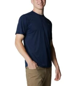 Columbia Hike Crew SS Tee - Mens Collegiate Navy -Columbia Outfit Shop 1692200695 1990391 464 5