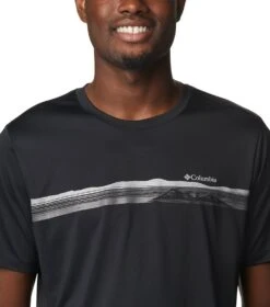 Columbia Hike Graphic SS Tee - Mens Black / Streamlined Graphic -Columbia Outfit Shop 1692200711 2036561 010 4