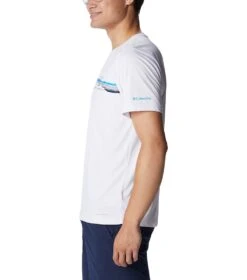 Columbia Hike Graphic SS Tee - Mens White / Streamlined Graphic -Columbia Outfit Shop 1692200713 2036561 100 3