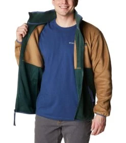 Columbia Back Bowl Full Zip Fleece Jacket - Mens Delta / Spruce / Dark Mountain -Columbia Outfit Shop 1693072025 1872791 258 5