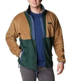 Columbia Back Bowl Full Zip Fleece Jacket - Mens Delta / Spruce / Dark Mountain -Columbia Outfit Shop 1693072026 1872791 258 6