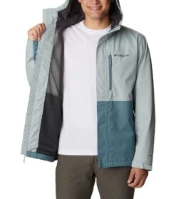 Columbia Hikebound Rain Jacket - Mens Niagara / Metal -Columbia Outfit Shop 1693072041 1988621 350 5