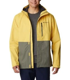 Columbia Hikebound Rain Jacket - Mens Golden Nugget / Stone Green -Columbia Outfit Shop 1693072044 1988621 742 6