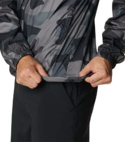 Columbia Flash Challenger Novelty Windbreaker - Mens Black Mod Camo Print -Columbia Outfit Shop 1693072048 1988711 010 6