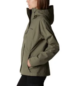 Columbia Hikebound Rain Jacket - Womens Stone Green -Columbia Outfit Shop 1693072051 1989251 397 3