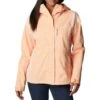 Columbia Hikebound Rain Jacket - Womens Peach / Peach Blossom -Columbia Outfit Shop 1693072053 1989251 812 1