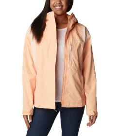 Columbia Hikebound Rain Jacket - Womens Peach / Peach Blossom -Columbia Outfit Shop 1693072057 1989251 812 7