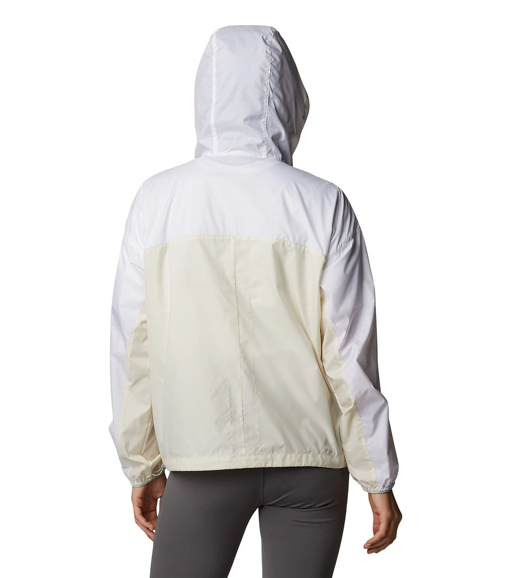 Columbia Alpine Chill Windbreaker - Womens White / Chalk / Cirrus Grey 4 Columbia Alpine Chill Windbreaker - Womens White / Chalk / Cirrus Grey - Image 2