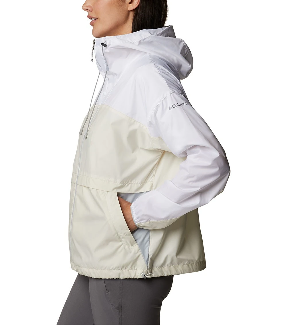 Columbia Alpine Chill Windbreaker - Womens White / Chalk / Cirrus Grey 5 Columbia Alpine Chill Windbreaker - Womens White / Chalk / Cirrus Grey - Image 3