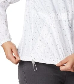 Columbia Alpine Chill Windbreaker - Womens White Campdot Print -Columbia Outfit Shop 1693072080 1993271 102 6