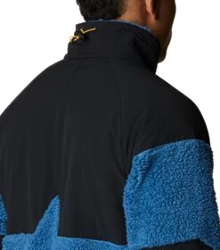 Columbia Ballistic Ridge Full Zip Fleece Jacket - Mens Impulse Blue / Black -Columbia Outfit Shop 1693072089 2012271 483 6