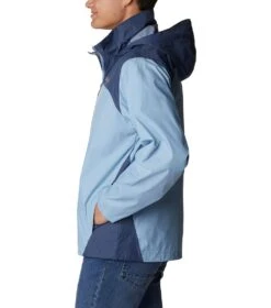 Columbia Glennaker Lake Rain Jacket - Mens Jet Stream / Dark Mountain -Columbia Outfit Shop 1693072098 RM2015 430 3