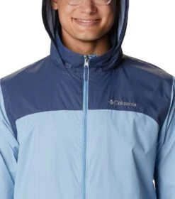 Columbia Glennaker Lake Rain Jacket - Mens Jet Stream / Dark Mountain -Columbia Outfit Shop 1693072099 RM2015 430 4