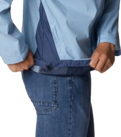 Columbia Glennaker Lake Rain Jacket - Mens Jet Stream / Dark Mountain -Columbia Outfit Shop 1693072101 RM2015 430 9