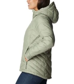 Columbia Heavenly Insulated Hooded Jacket - Womens Safari -Columbia Outfit Shop 1693072108 WL0010 348 3
