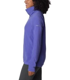 Columbia Glacial IV Half Zip Fleece Top - Womens Purple Lotus -Columbia Outfit Shop 1693492093 1802201 546 3