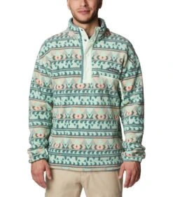 Columbia Helvetia Half Snap Retro Fleece Pullover - Mens Metal Camp Blanket