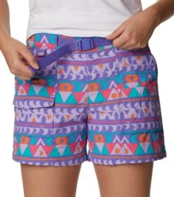 Columbia Summerdry Cargo Shorts - Womens Purple Lotus / Camp Blanket -Columbia Outfit Shop 1693492109 1933521 546 4