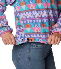 Columbia Helvetia Cropped Half Snap Pullover - Womens Purple Lotus / Camp Blanket -Columbia Outfit Shop 1693492125 2014561 546 5