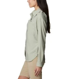 Columbia Silver Ridge Utility Long Sleeve Shirt - Womens Safari -Columbia Outfit Shop 1693492133 2033341 348 3