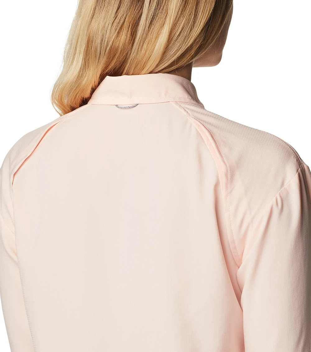 Columbia Silver Ridge Utility Long Sleeve Shirt - Womens Peach Blossom 8 Columbia Silver Ridge Utility Long Sleeve Shirt - Womens Peach Blossom - Image 6