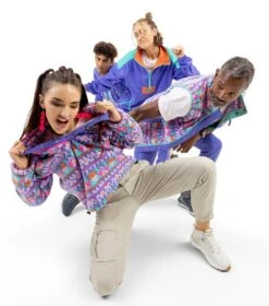 Columbia Helvetia Cropped Half Snap Pullover - Womens Purple Lotus / Camp Blanket -Columbia Outfit Shop 1693933331 2014561 546 7