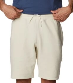Columbia Logo Fleece Shorts - Mens Chalk -Columbia Outfit Shop 1694013354 1884601 191 4