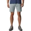 Columbia Logo Fleece Shorts - Mens Niagra -Columbia Outfit Shop 1694013355 1884601 350 1