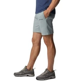 Columbia Logo Fleece Shorts - Mens Niagra -Columbia Outfit Shop 1694013357 1884601 350 3