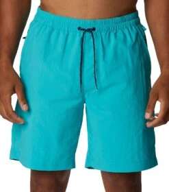 Columbia Summerdry Lightweight Shorts - Mens Bright Aqua -Columbia Outfit Shop 1694013389 1930461 454 4