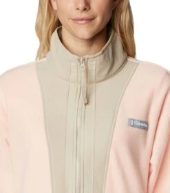 Columbia Back Bowl Full Zip Fleece Jacket - Womens Peach Blossom -Columbia Outfit Shop 1694013484 2001291 890 4