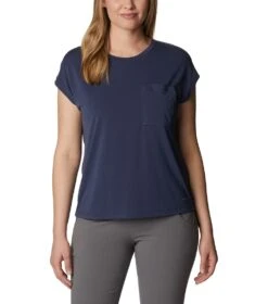 Columbia Boundless Trek Short Sleeve T-Shirt - Womens Nocturnal