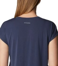 Columbia Boundless Trek Short Sleeve T-Shirt - Womens Nocturnal -Columbia Outfit Shop 1694013533 2033481 466 5