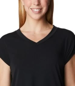 Columbia Boundless Beauty Short Sleeve T-Shirt - Womens Black -Columbia Outfit Shop 1694013577 2034331 010 4
