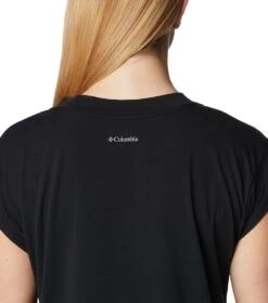 Columbia Boundless Beauty Short Sleeve T-Shirt - Womens Black -Columbia Outfit Shop 1694013578 2034331 010 5