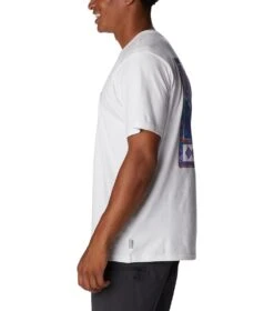 Columbia Explorers Canyon Back T-Shirt - Mens White Bordered -Columbia Outfit Shop 1694013589 2036451 100 3