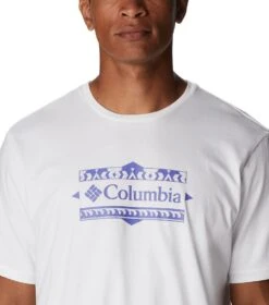 Columbia Explorers Canyon Back T-Shirt - Mens White Bordered -Columbia Outfit Shop 1694013590 2036451 100 4