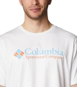 Columbia Deschutes Valley Graphic T-Shirt - Mens White Retro -Columbia Outfit Shop 1694013593 2036461 100 4