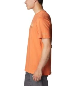 Columbia Deschutes Valley Graphic T-Shirt - Mens Desert Orange -Columbia Outfit Shop 1694013605 2036461 849 3