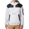 Columbia Challenger Windbreaker - Mens White / Black -Columbia Outfit Shop 1694016134 1714291 101 1
