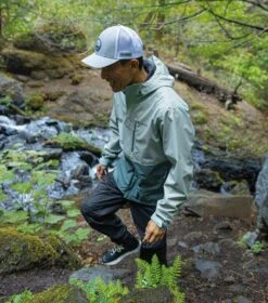 Columbia Hikebound Rain Jacket - Mens Niagara / Metal -Columbia Outfit Shop 1694683133 1988621 350 7